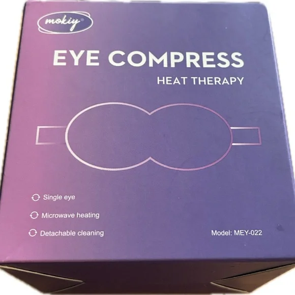 👀 Mokiy Moist Eye Compress Heat Therapy - Picture 2 of 12